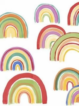 Fresco Over The Rainbow Multi Wallpaper Paper