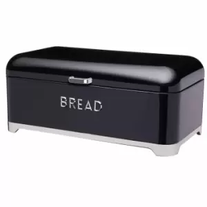 KitchenCraft Lovello Black Bread Bin