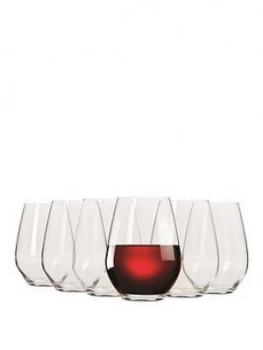 Maxwell & Williams Vino Set Of 6 Stemless Red Wine Glasses