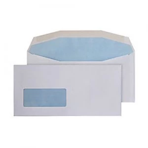 Purely Everyday DL+ Mailing Bag 232 x 111mm 90 gsm White Pack of 1000