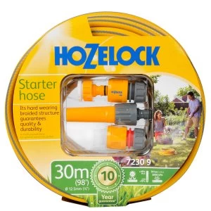 Hozelock 30m Garden Hose Starter Set