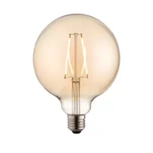 Vogue 2 Watt ES LED Amber Filament XL Globe Bulb Brown