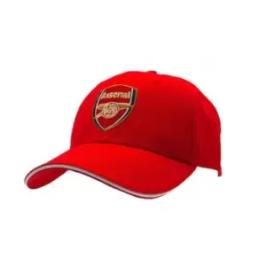 Arsenal FC Adult Super Core Baseball Cap (One Size) (Red)