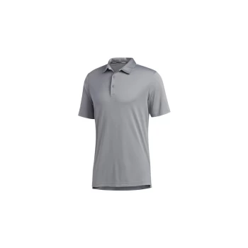 adidas 2021 3-stripe Basic Polo Shirt - Grey3/BLACK - L Size: Large