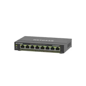 Netgear GS308EPP Managed L2/L3 Gigabit Ethernet (10/100/1000) Power over Ethernet (PoE) Black