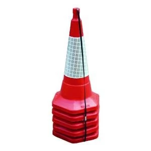 Red Standard One Piece Cone 750mm Pack of 5 JAA060-220-615
