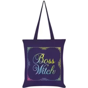Grindstore Boss Witch Tote Bag (One Size) (Purple) - Purple