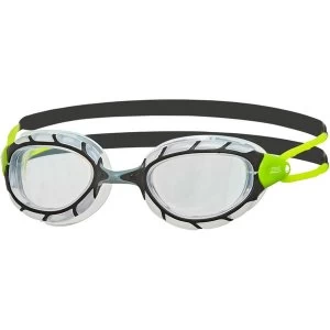 Zoggs Predator Goggles Black/Lime/Clear