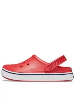 Crocs Crocband Clean Clog Toddler, Red, Size 5 Younger