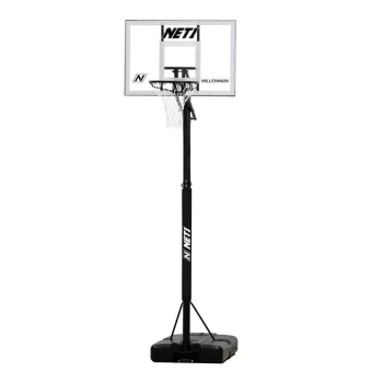 NET1 Millennium Basketball Hoop - Black/White