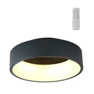 Siena LED Flush Light 30W 2100Lm 3CCT RGB Black