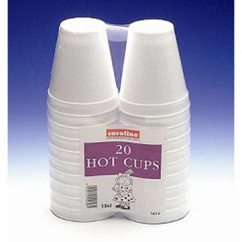 Caroline Insulated Cups (20) 7oz (200ml)