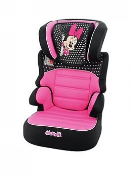 Disney Baby Minnie Mouse Befix Sp Group 2-3 High Back Booster Seat