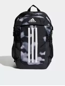 adidas Power 6 Graphic Backpack, White, Men
