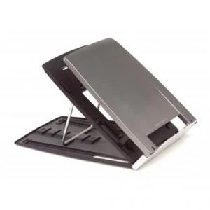 Bakker Elkhuizen Ergo Q 330 Portable Notebook Stand Silver Black