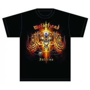 Motorhead Inferno Mens Large T-Shirt - Black