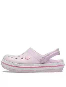 Crocs Crocband Clog Kids Sandal, Pink, Size 3 Older