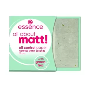 Essence All About Matt! Oil Control Paper - wilko