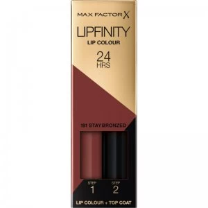 Max Factor Lipfinity Lip Colour - 191 Stay Bronzed