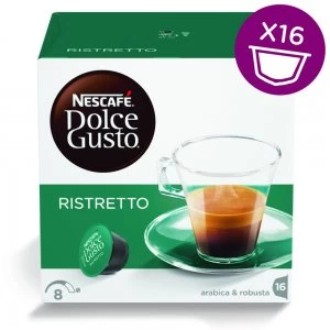 Nescafe Dolce Gusto Espresso Ristretto 16 capsules (Pack 3)