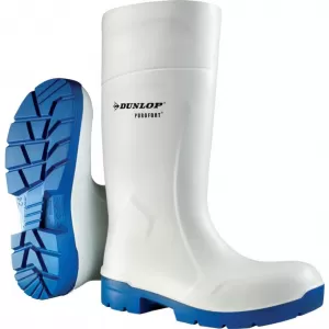 Dunlop Protective Footwear Purofort Multigrip Safety White Knee High Boot 6