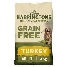 Harringtons Grain Free Hypoallergenic Turkey & Sweet Potato Dog Food 2kg - wilko