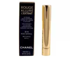CHANEL ROUGE ALLURE L EXTRAIT lipstick recharge #rose imperial-874