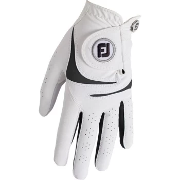 Footjoy Weathersoft 2 Pack L/H Golf Gloves Womens - White