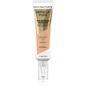 Max Factor Miracle Pure Skin Long-Lasting Foundation SPF 30 Shade 40 Light Ivory 30ml