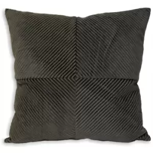 Riva Home Infinity Cushion Cover (45x45cm) (Charcoal) - Charcoal
