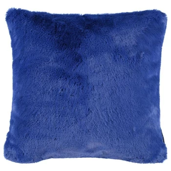 Biba Biba Faux Fur Cushion - Sapphire