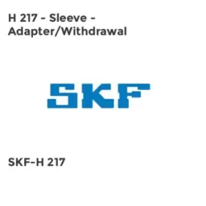H 217 - Sleeve - Adapter/Withdrawal