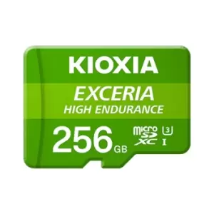 Kioxia Exceria High Endurance memory card 256GB MicroSDXC UHS-I...