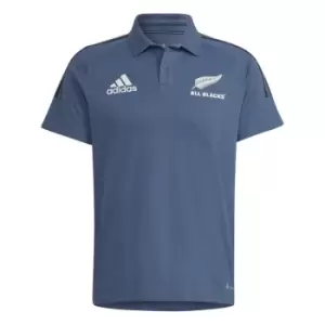 adidas All Blacks Polo Shirt Mens - Blue