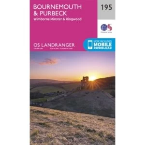 Bournemouth & Purbeck, Wimborne Minster & Ringwood by Ordnance Survey (Sheet map, folded, 2016)
