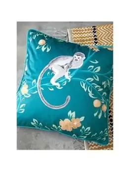 Catherine Lansfield Tropical Monkey Filled Cushion