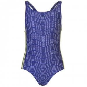 adidas Fit One Piece Swimsuit Junior Girls - Noble Ink