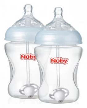 Nubys Natural Touch 360 Anti Colic Bottles 2 Pack