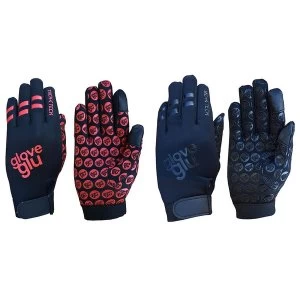 GloveGlu MultiSport Gloves Adult Black/Red
