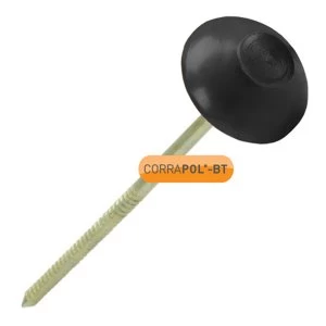 Corrapol-BT Black Corrugated Bitumen Fixings 100 Pk