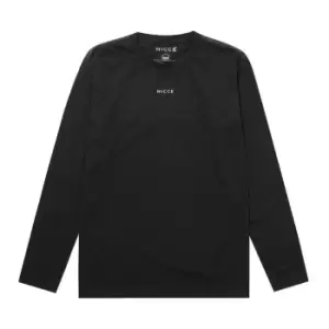 Nicce Sofa Long Sleeve T-Shirt - Black