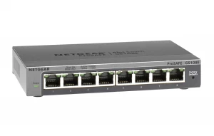 Netgear GS108e Prosafe Plus 8 Port Gigabit Ethernet Switch