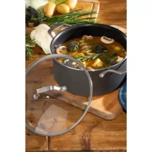 Hairy Bikers 24cm Forged Casserole Pot with Lid