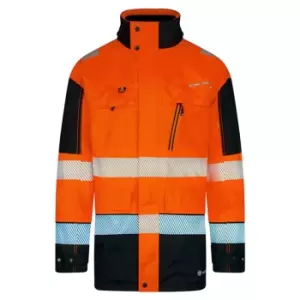 Click Workwear Deltic Hi-vis Jacket Two-tone or BL 4XL