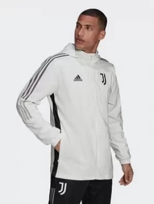 adidas Juventus Tiro Presentation Track Top, White Size M Men