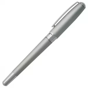 Hugo Boss Stainless Steel Fountain Pen Essential Matte Chrome