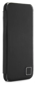 Leather iPhone 6 Folio Case Black