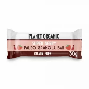 Planet Organic Super Berry Paleo Granola Bar 30g