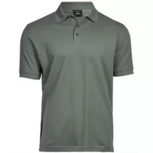 Tee Jays Mens Luxury Stretch Pique Polo Shirt (3XL) (Leaf Green)
