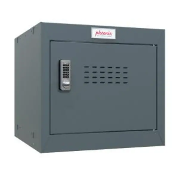 Phoenix CL Series Size 2 Cube Locker in Antracite Grey with Electronic EXR41024PH